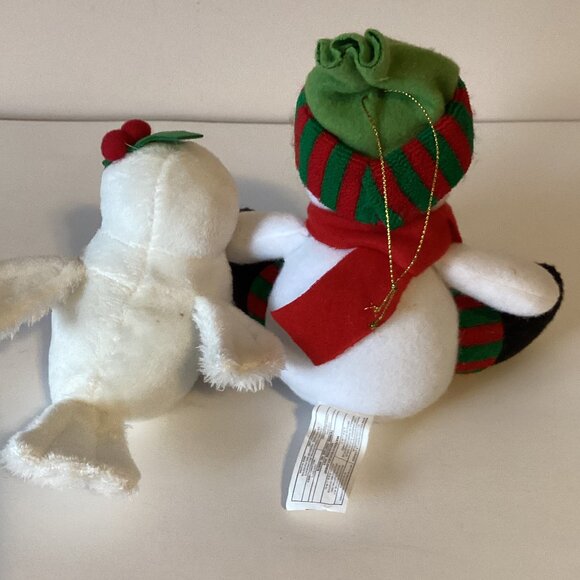 A Bundle of Christmas Soft Plush Bears Shelf Sitters Festive Sears Snowbeary - Picture 14 of 15